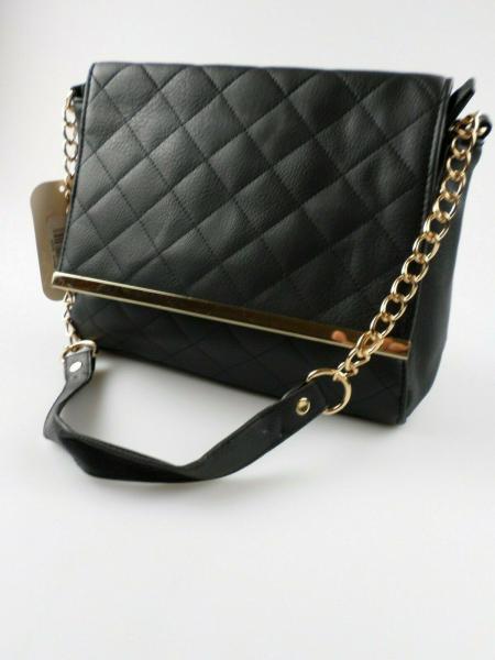 Nicole Brown - schöne Damen Handtasche in schwarz